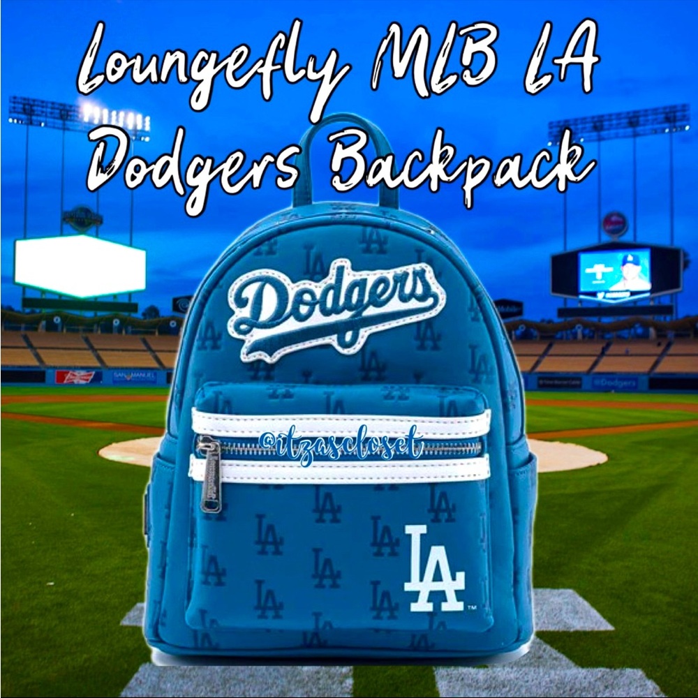 Loungefly Exclusive - MLB Los Angeles Dodgers Backpack NWT Major League Baseball